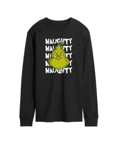 AIRWAVES Men's The Grinch Merry Grinchmas Graphic Crewneck T-Shirt