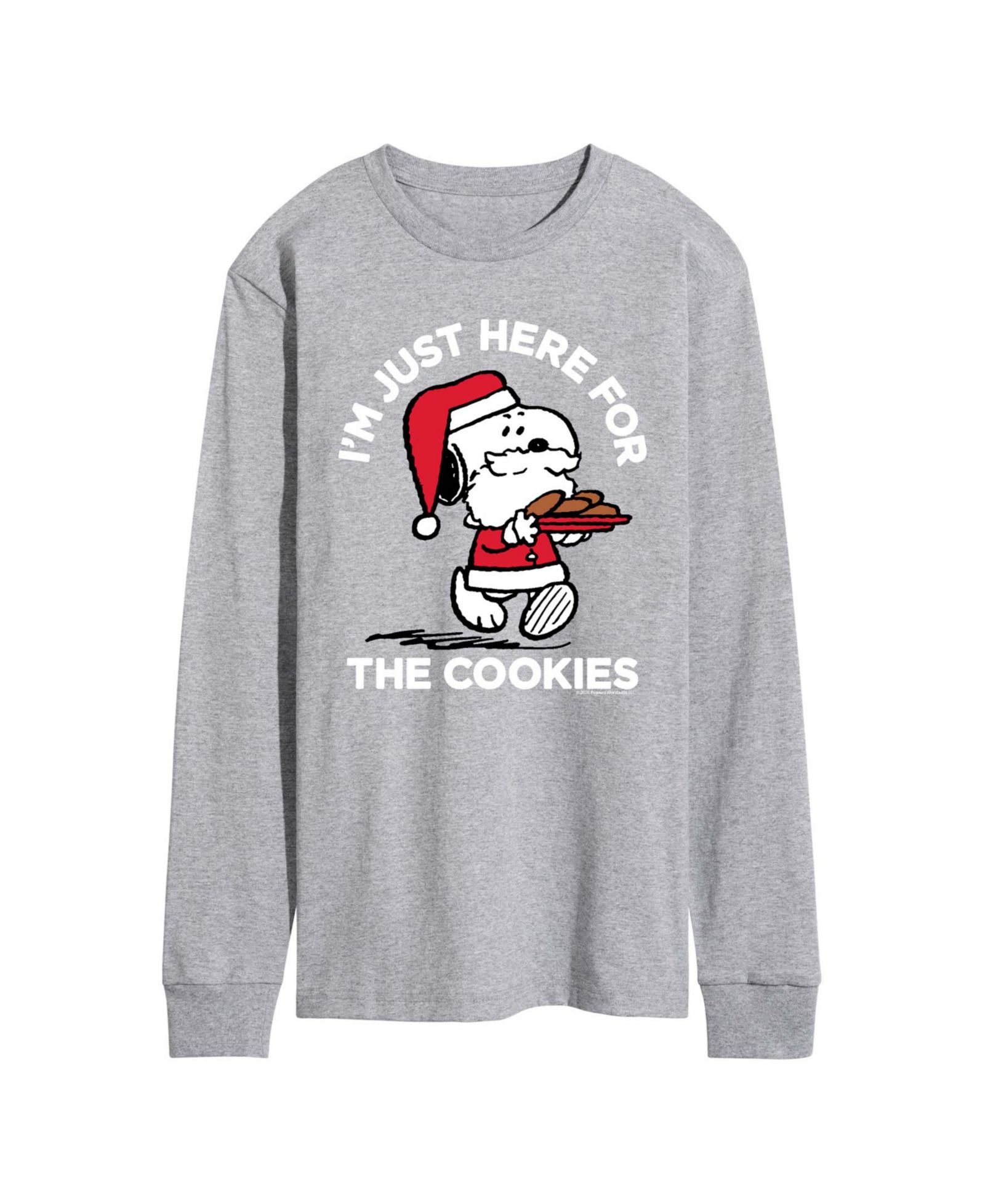 Мужская футболка AIRWAVES Peanuts Santa Snoopy Graphic Crewneck