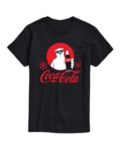 Мужская футболка AIRWAVES Coca-Cola Polar Bear Snowflakes Crewneck Graphic