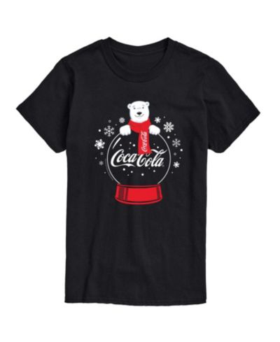 Мужская футболка AIRWAVES Coca-Cola Polar Bear Snowglobe с принтом