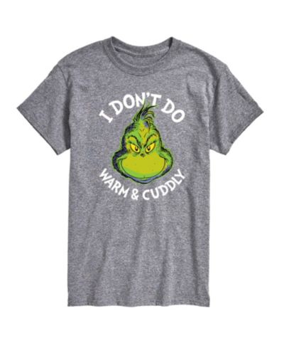 Мужская футболка AIRWAVES The Grinch I Don't Do Warm And Cuddly Graphic