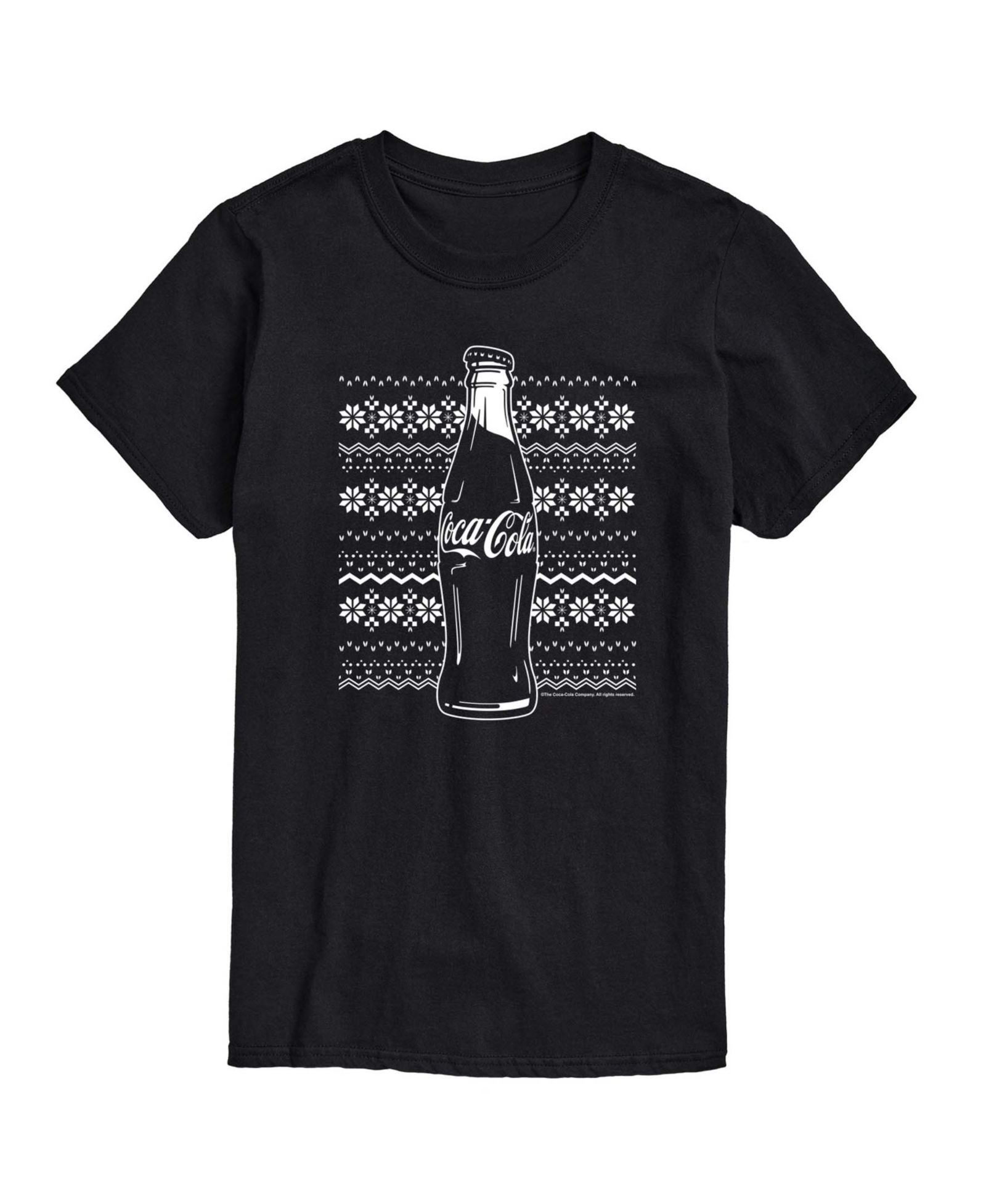 AIRWAVES Men's Coca-Cola Holiday Short-Sleeve Graphic T-Shirt