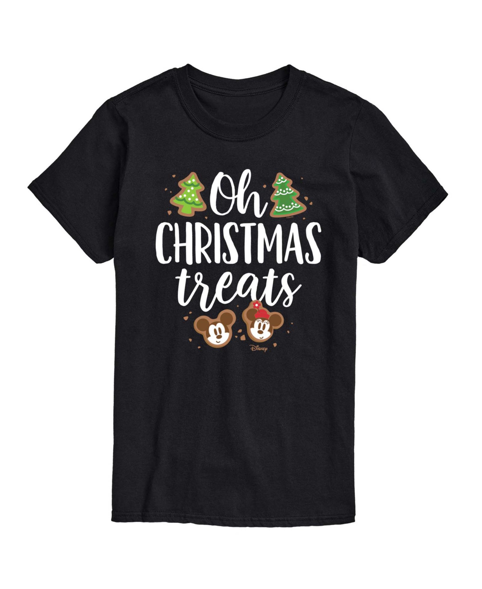 AIRWAVES Мужская футболка с графикой Disney Oh Christmas Treats, короткий рукав