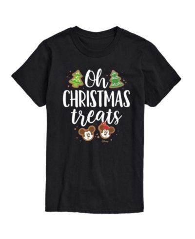 AIRWAVES Мужская футболка с графикой Disney Oh Christmas Treats, короткий рукав