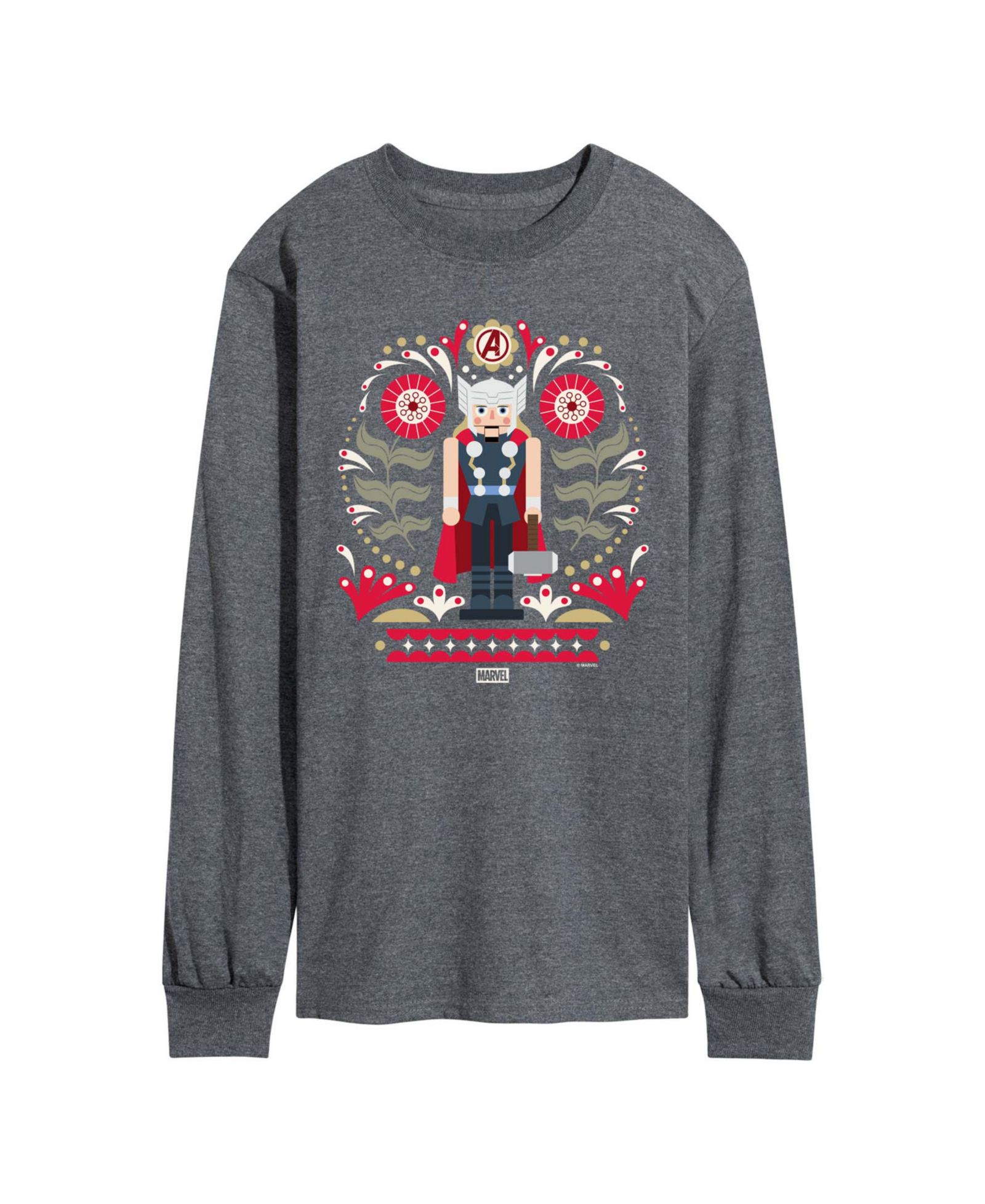 Футболка AIRWAVES Men's Thor Nutcracker Graphic Long-Sleeve