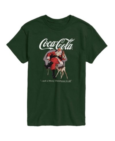 AIRWAVES Мужская футболка Coca-Cola Christmas Sants and Deer