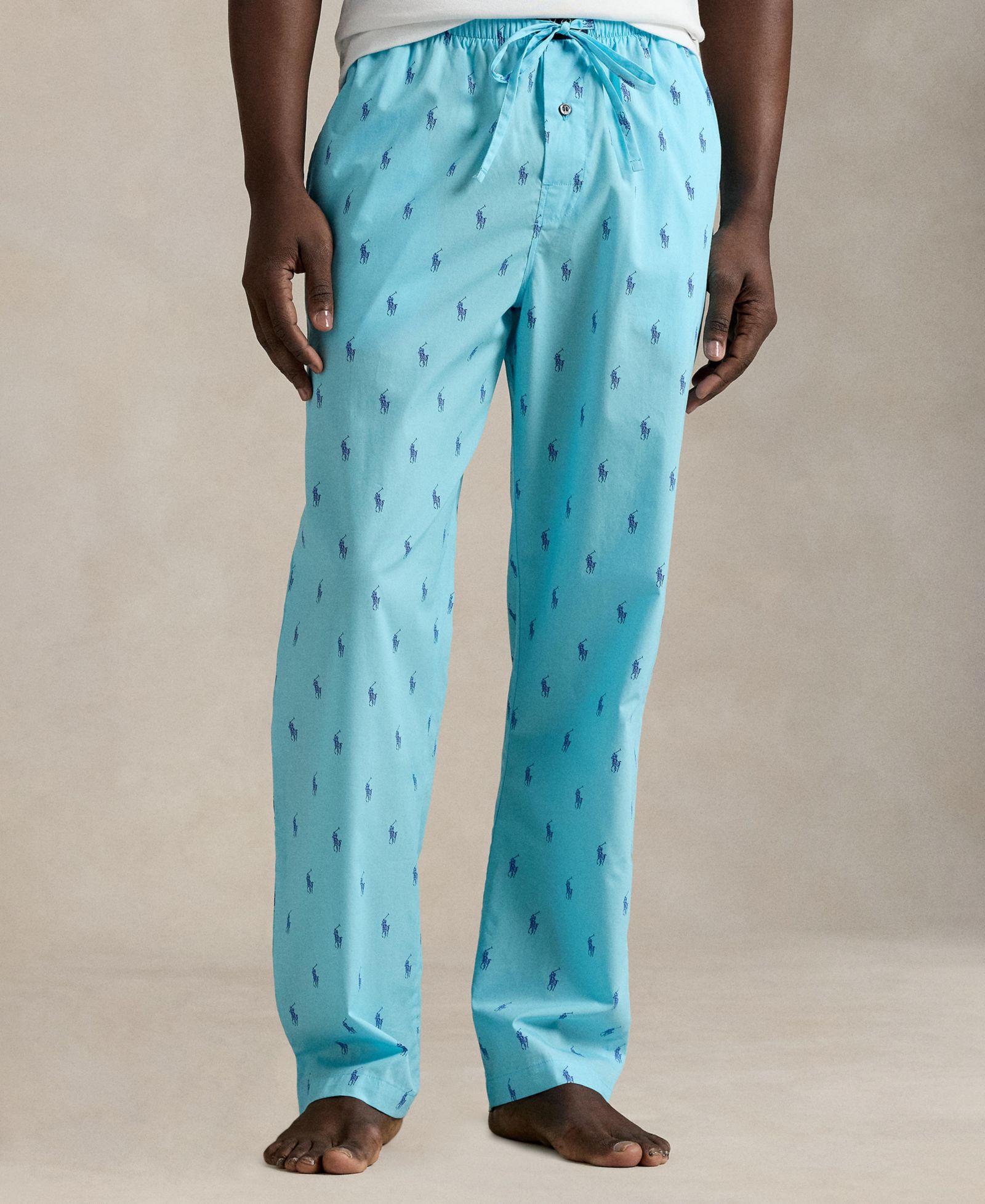 Мужские брюки Polo Ralph Lauren All-Over Pony Print для сна