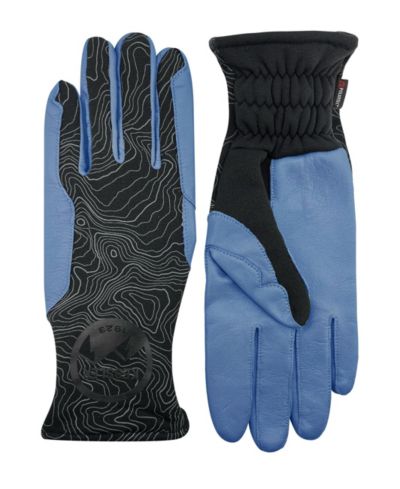 KESSLER Women s MATTILA - Casual Softshell Gloves with Leather Palm & Touchscreen Function
