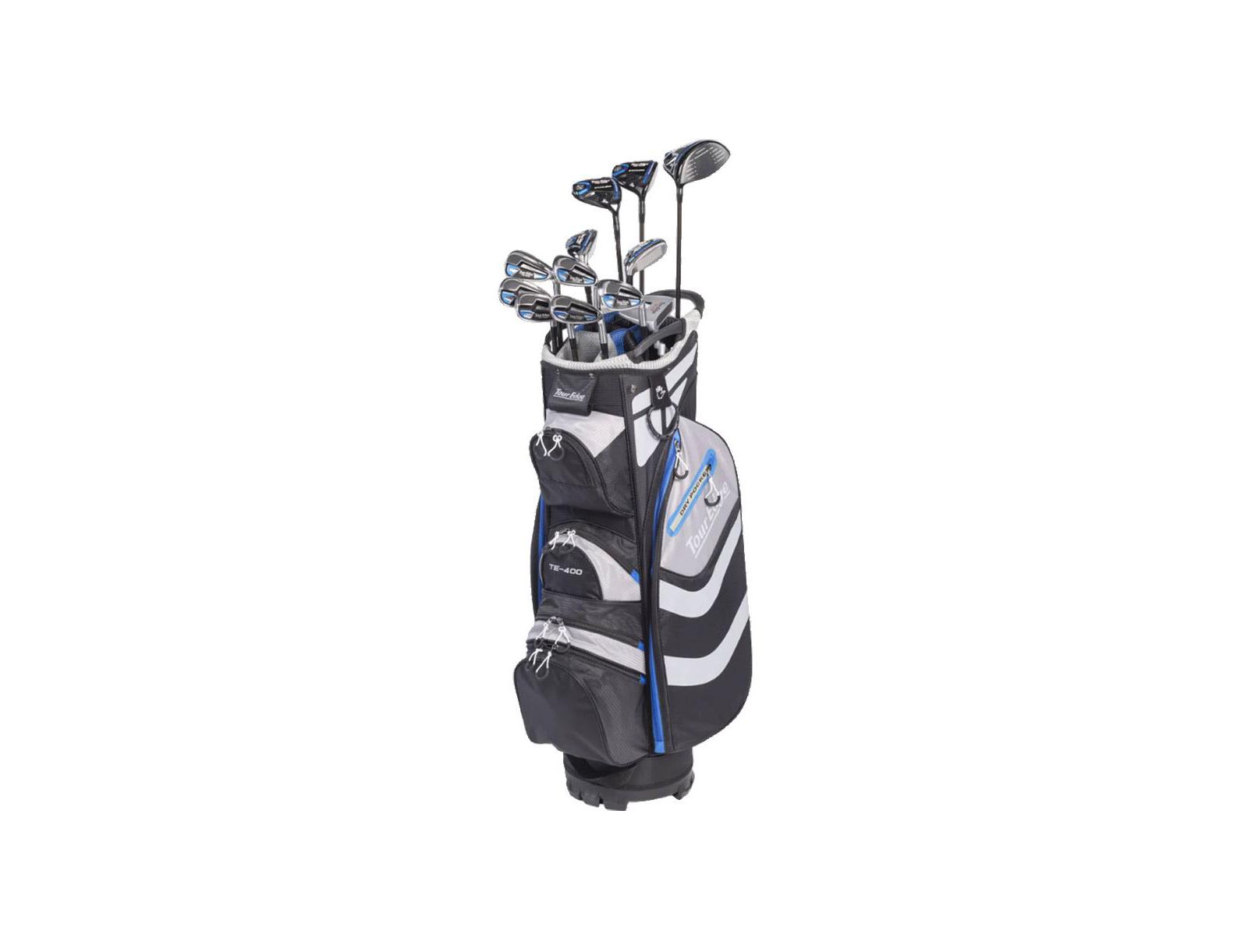 Комплект для гольфа Tour Edge TE-400 Mens Right Hand Complete Golf Set - Steel / Standard / Regular