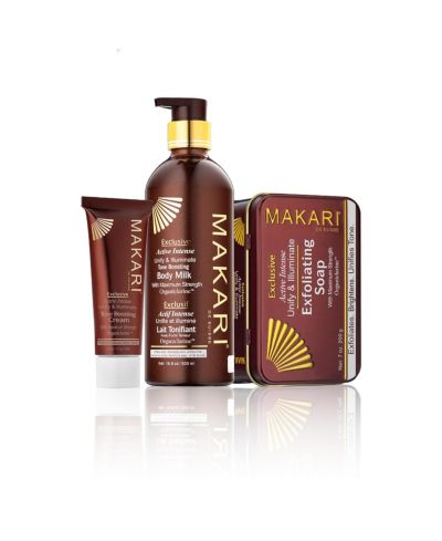 Makari Exclusive Milk, Soap & Cream - Набор по уходу за кожей