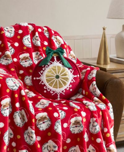 Декоративная подушка Hallmark Ornament Shaped Holiday, 12" x 13"