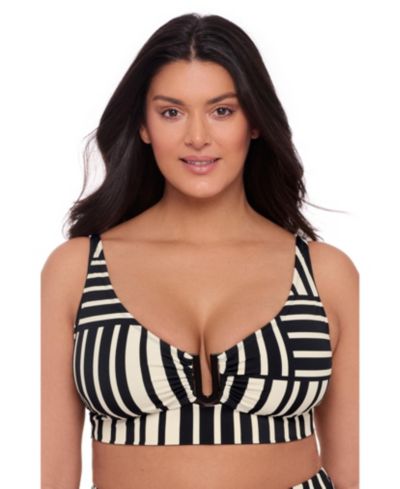 S3 Apparel Женский Supportive and Sculpting U-Wire Midkini Swimsuit Top