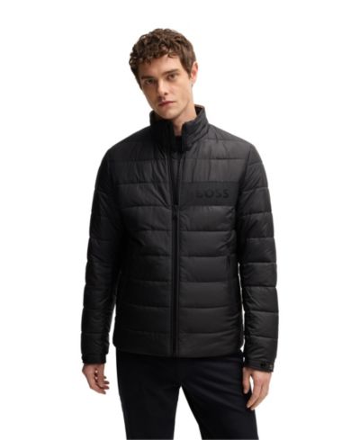 Мужская куртка BOSS by Hugo Boss Water-Repellent Logo Detail Jacket