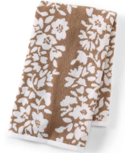 Вафельное полотенце Lands' End Cotton Jacquard