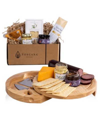 Сырная доска Toscana Brie с набором деликатесов, 5 предметов