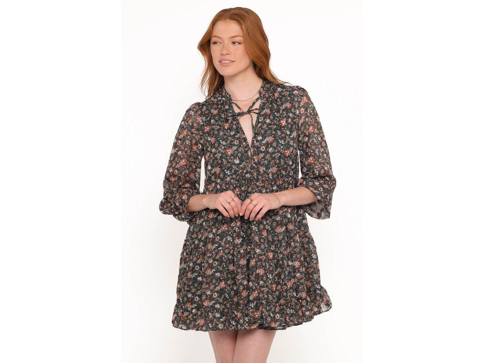 Женское мини-платье Petal and Pup Jinny Long Sleeve