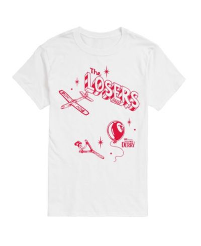 AIRWAVES Men's Welcome to Derry The Losers Short-Sleeve Graphic T-Shirt