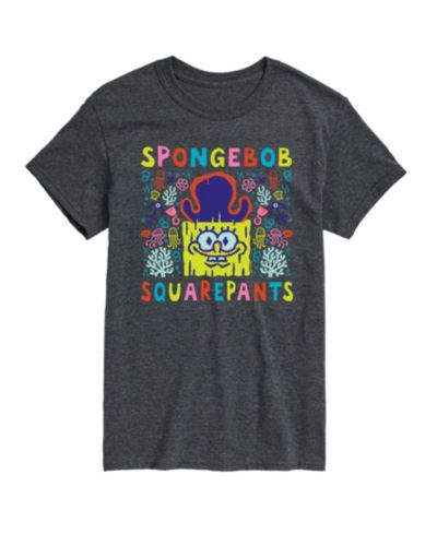 Мужская футболка AIRWAVES Search for Squarepants с графическим принтом