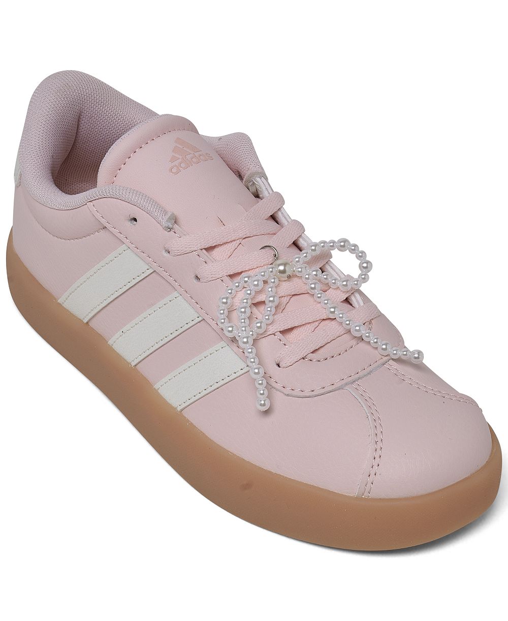 Adidas Little Girls VL Court 3.0 Lifestyle Sneakers from Finish Line