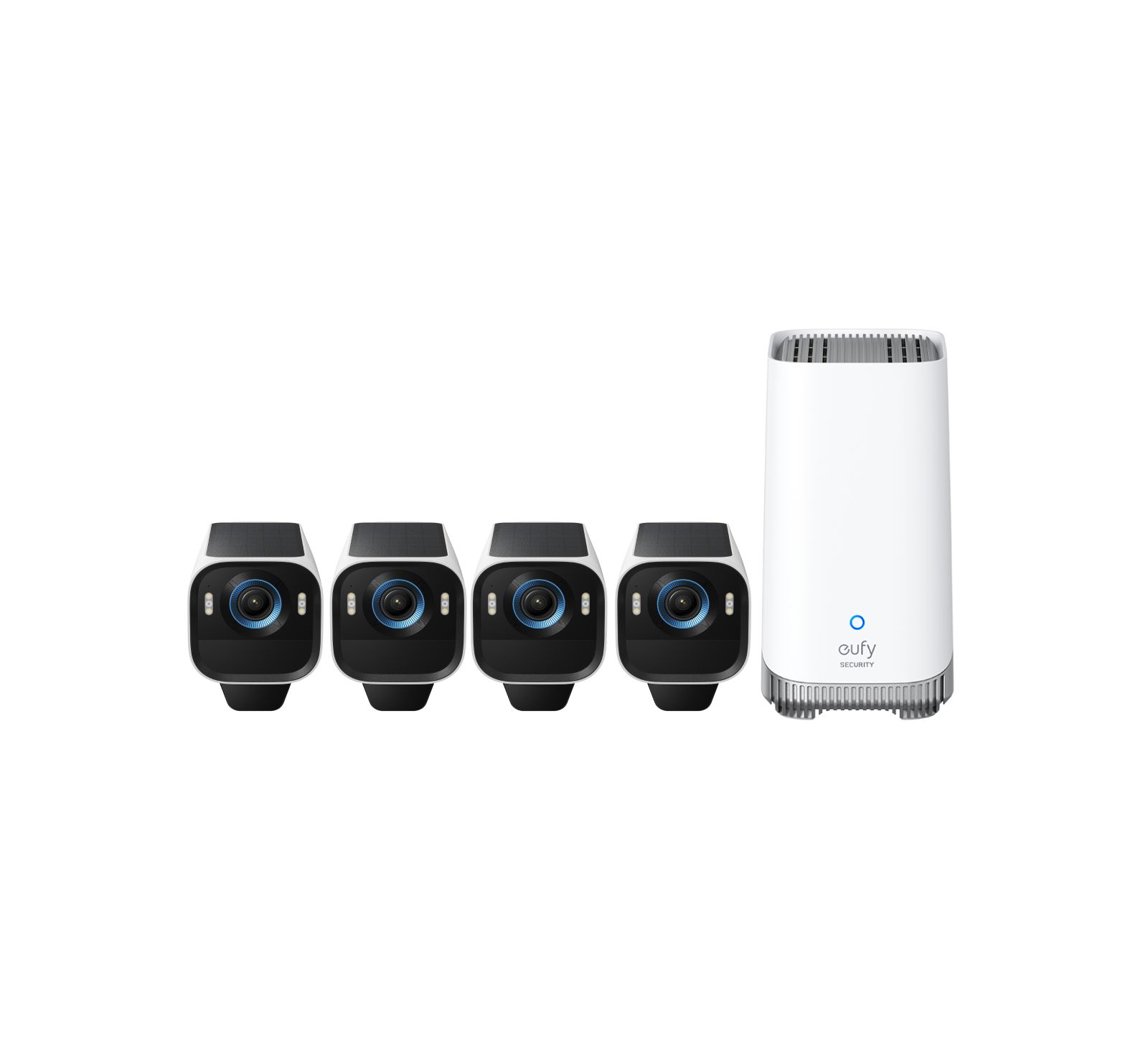 eufy Security eufyCam S3 Pro комплект из 4 камер, 4K, беспроводная