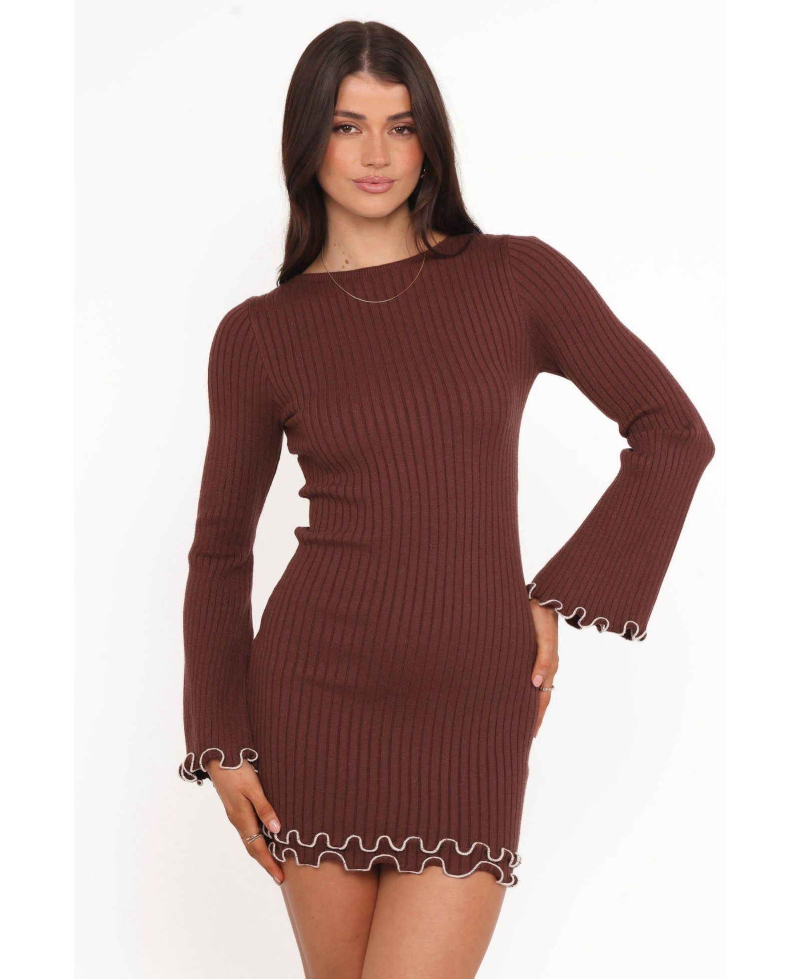 Женское мини-платье Petal and Pup Jovan Long Sleeve Mini Dress