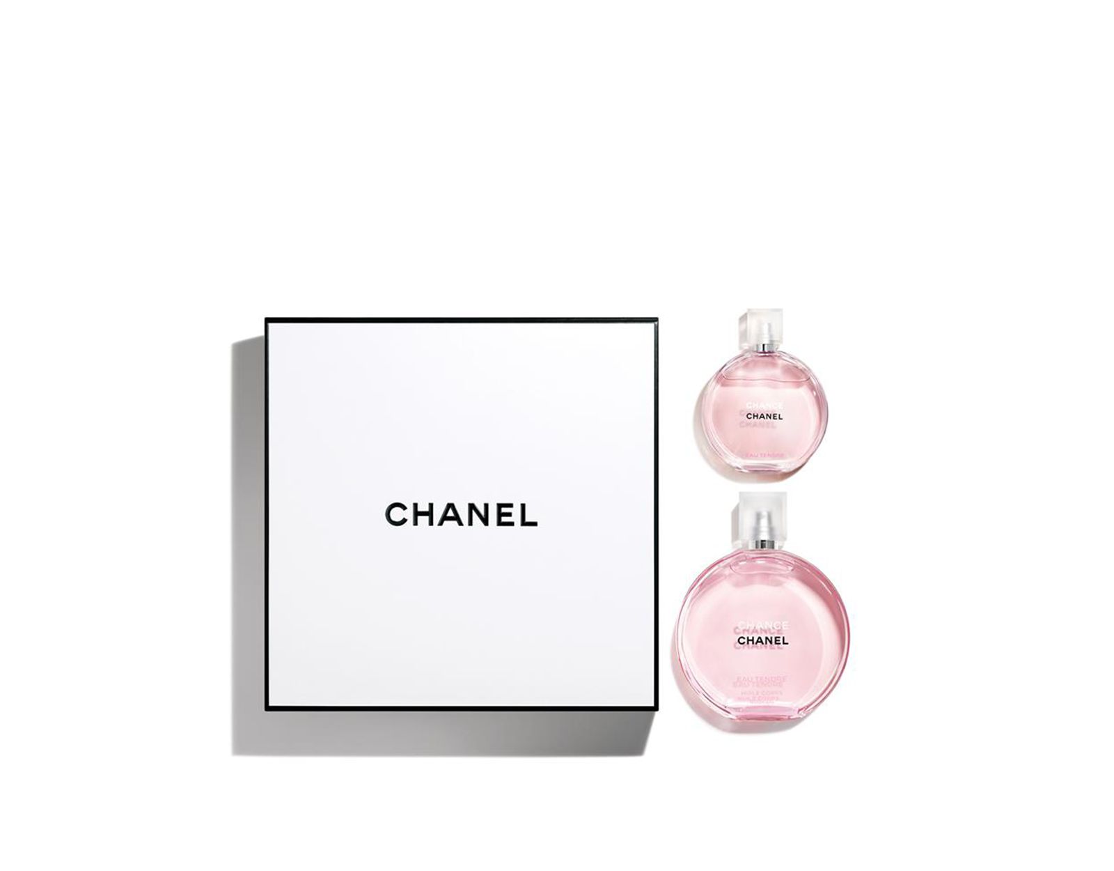 CHANEL CHANCE EAU TENDRE Парфюмерный набор: тушь и масло для тела
