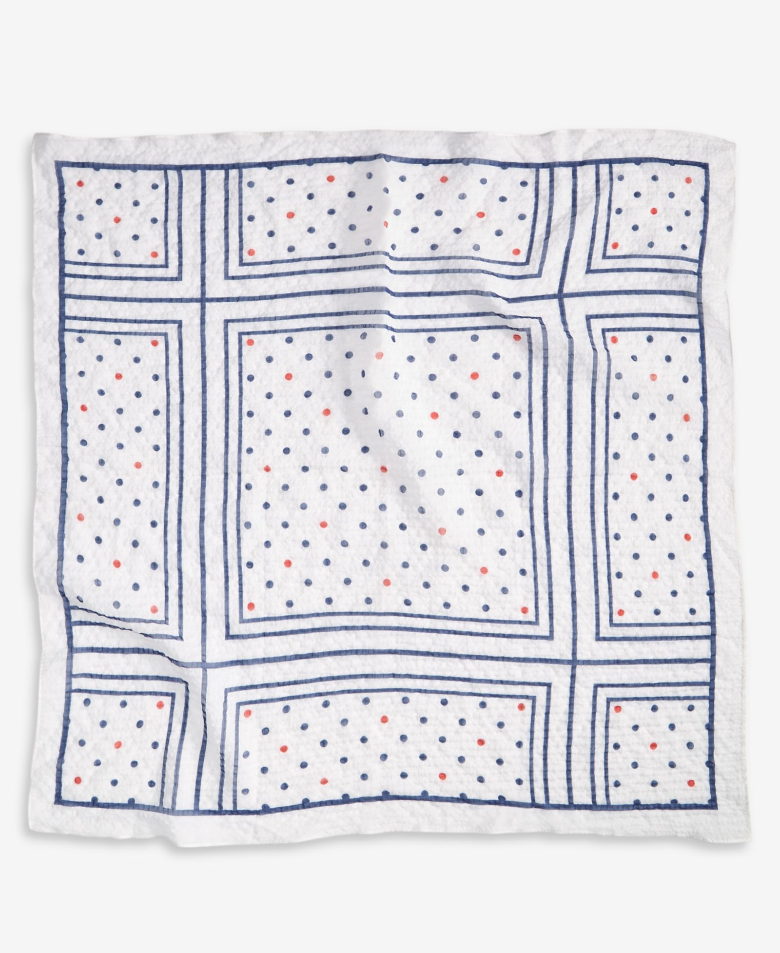 I.N.C. International Concepts Dot & Stripe Square Bandana, Macy's Exclusive