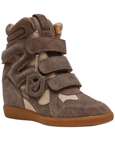 Женские кеды на платформе Steve Madden Mavis High Top Wedge