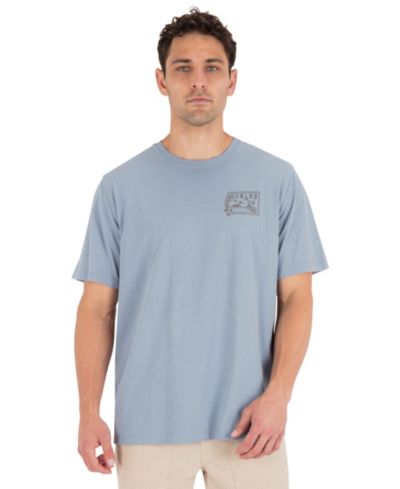 Мужская футболка Hurley Hula с коротким рукавом и круглым вырезом