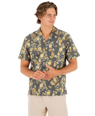 Мужская рубашка Hurley Camp Collar Short-Sleeve