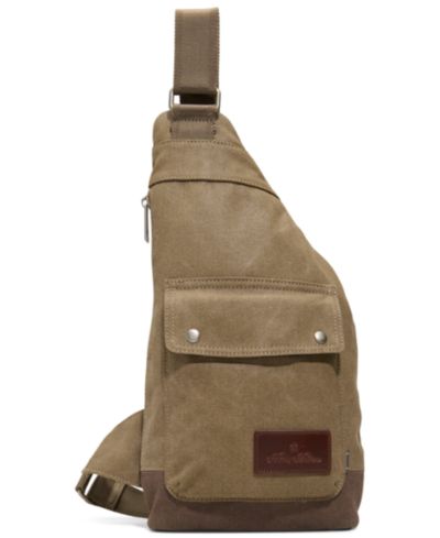 Мужская сумка-слинг Brooks Brothers Baywood