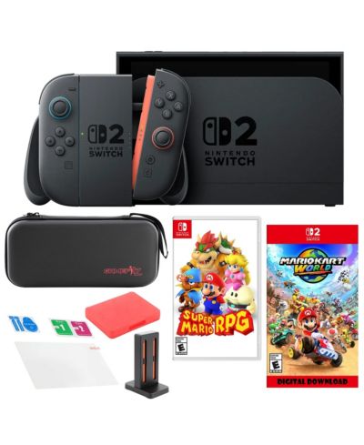 Nintendo Switch 2 MarioKart с набором RPG и аксессуарами