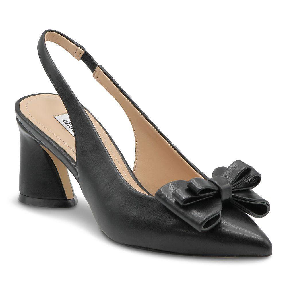 Charles David Womens Astrid Slingback Chunky Heel