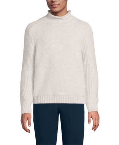 Lands' End Мужской Long Sleeve Roll Neck Sweater