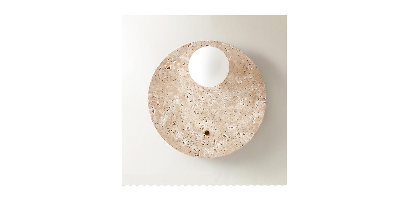 Z Gallerie Eden Travertine Sonce 11.75
