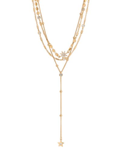 Ожерелье чокер ETTIKA Forever Falling Multi-Chain Lariat