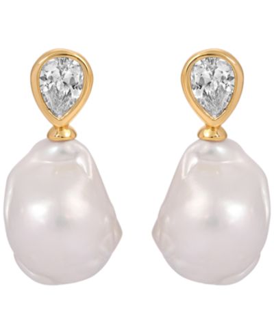 ETTIKA Imitation Pearl Heirloom Earrings