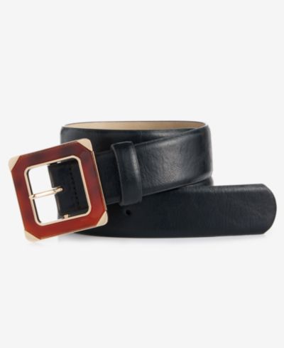 Ремень I.N.C. International Concepts Square Resin and Metal Buckle