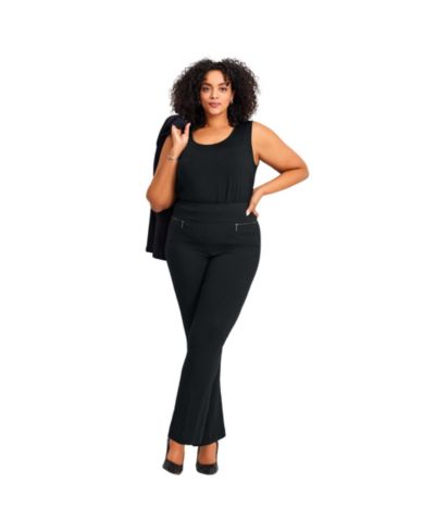 Avenue Женский брюки Plus Size Super Stretch Zip