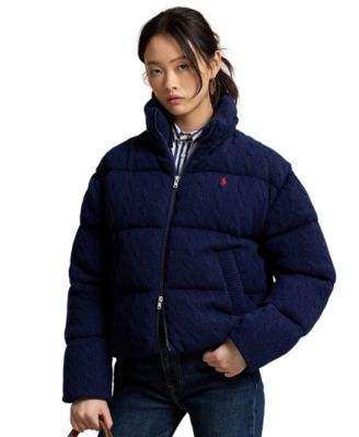 Polo Ralph Lauren Women's Mock-Neck Puffer Jacket
