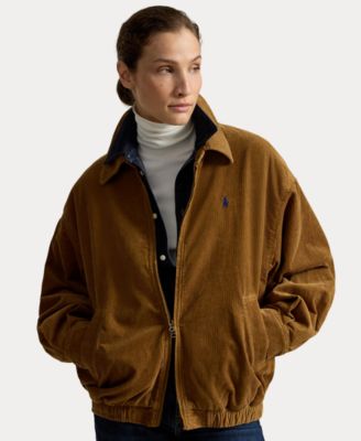 Polo Ralph Lauren Women's Bubble Relaxed-Fit Corduroy Jacket