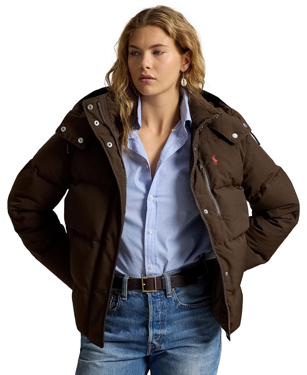 Polo Ralph Lauren Women's Mid-Weight Down Puffer Jacket