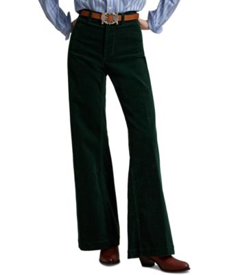 Polo Ralph Lauren Women's Beaton Corduroy Flared Pants