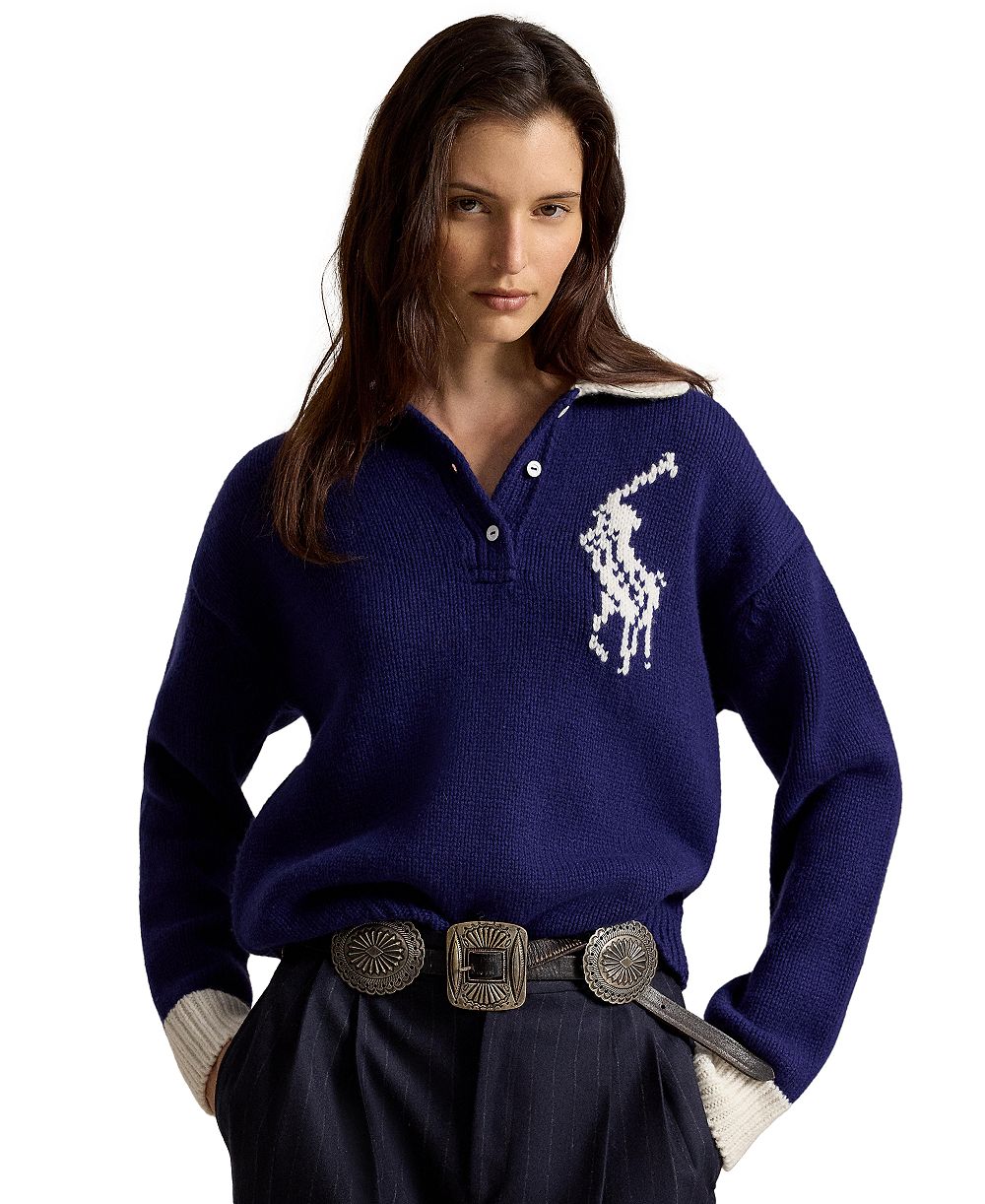 Женский джемпер Polo Ralph Lauren Big Pony Rugby
