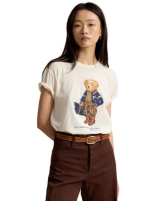 Polo Ralph Lauren Женская футболка Polo Bear из хлопка