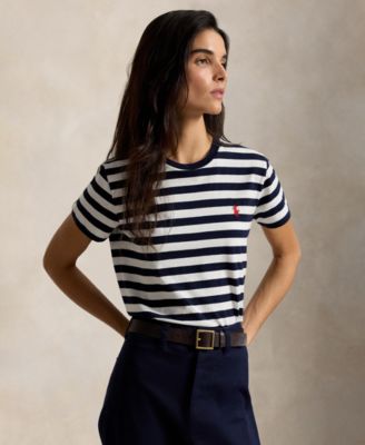 Polo Ralph Lauren Женская футболка с коротким рукавом в полоску