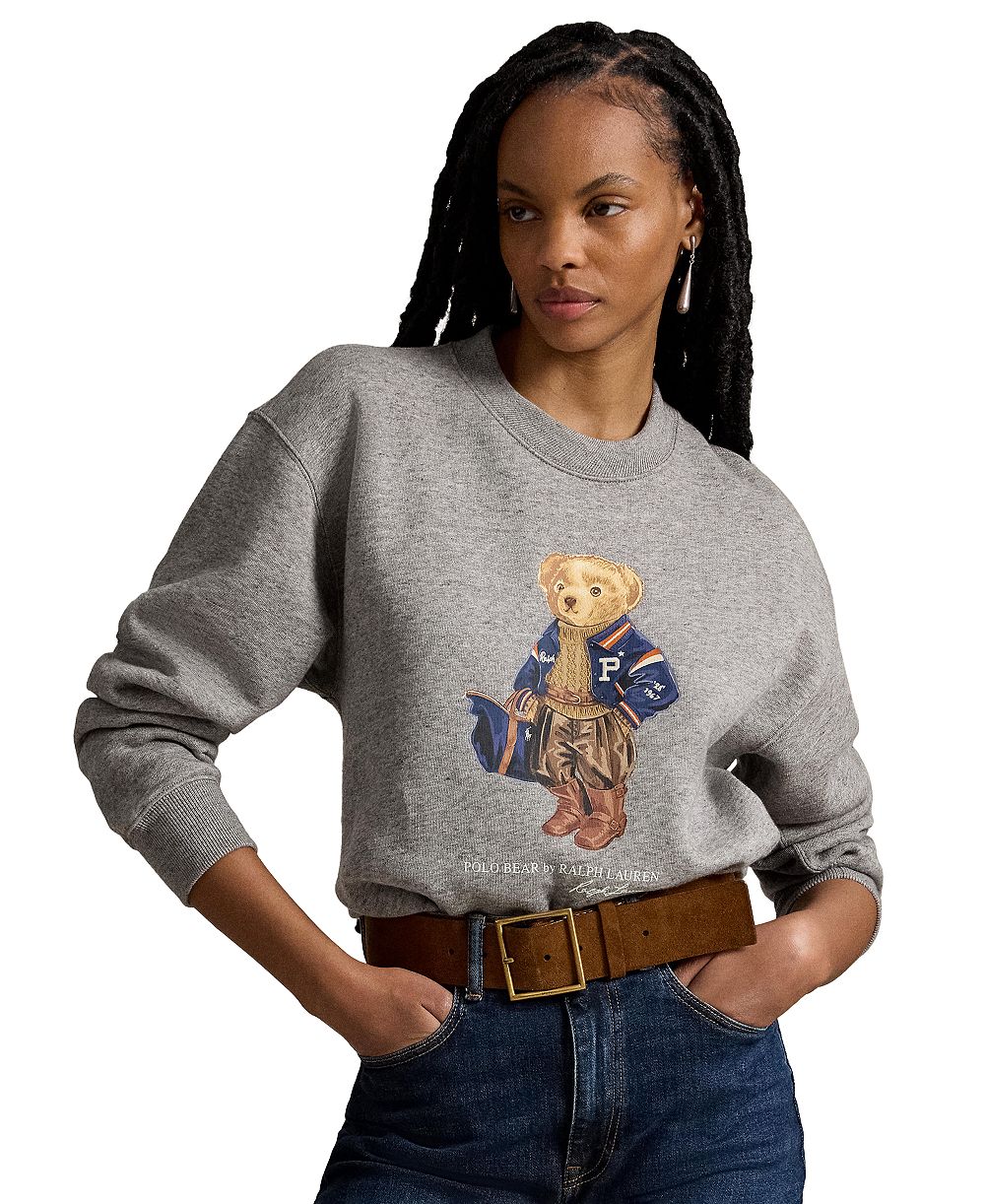 Polo Ralph Lauren Women's Polo Bear Crewneck Sweatshirt