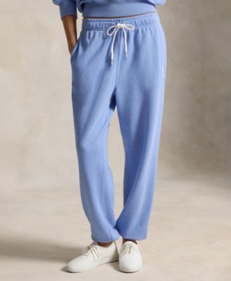 Polo Ralph Lauren Женские джоггеры Polo Ralph Lauren Women's Island Fleece Knit Ankle Jogger Pants