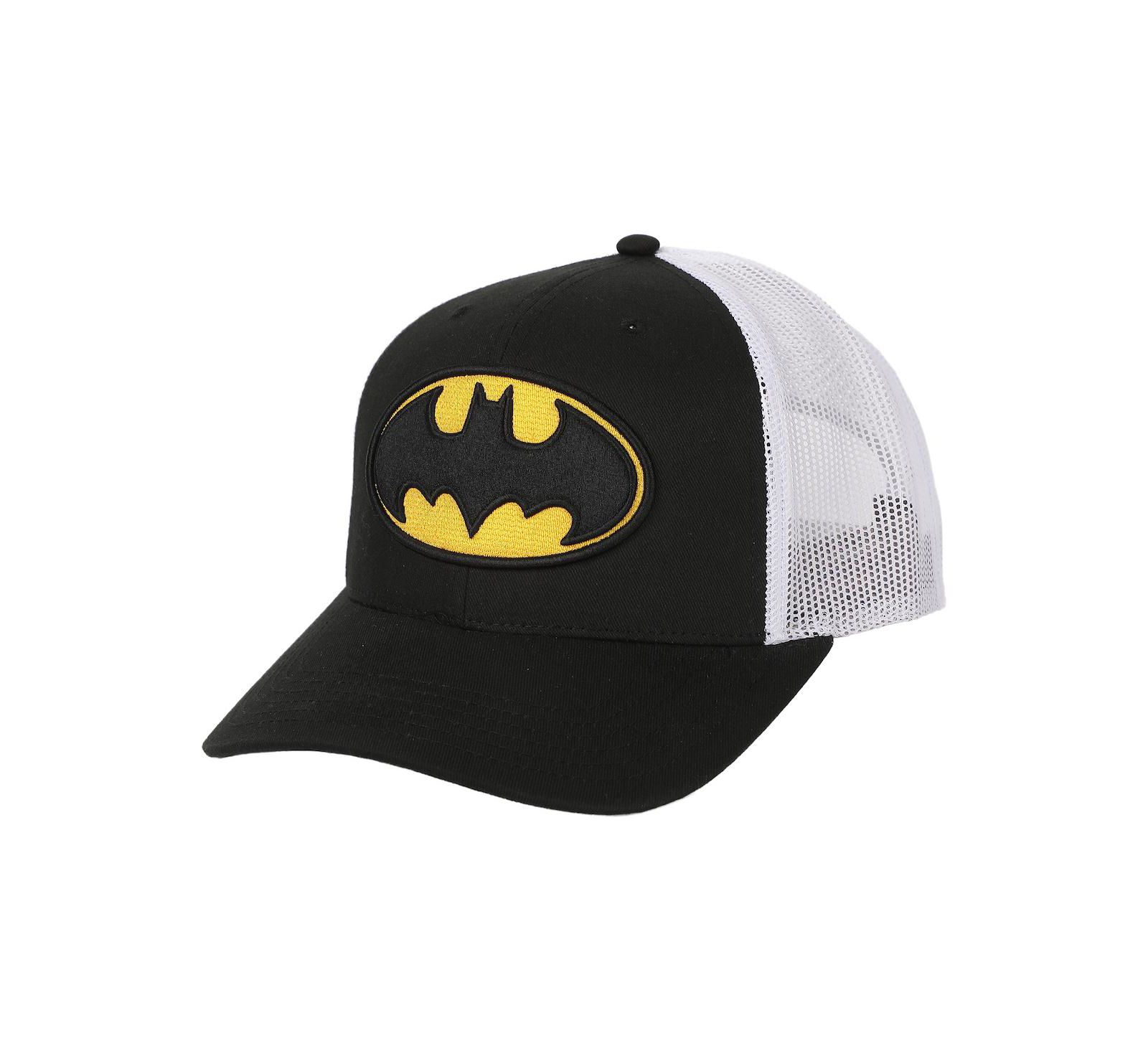 Batman Men's Embroidered Logo Trucker Hat
