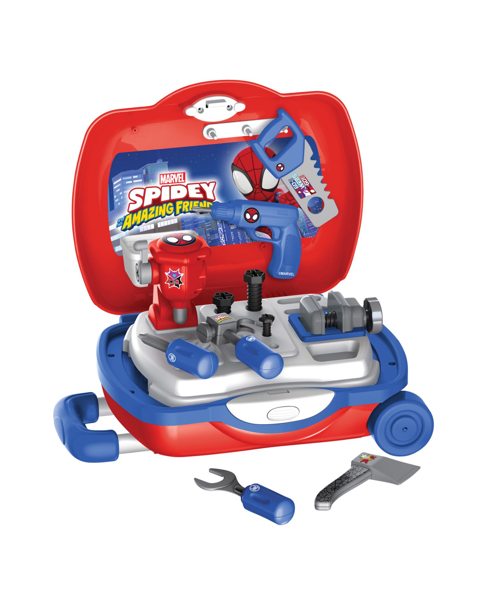 World Tech Toys набор инструментов Spidey and His Amazing Friends, 17-Piece